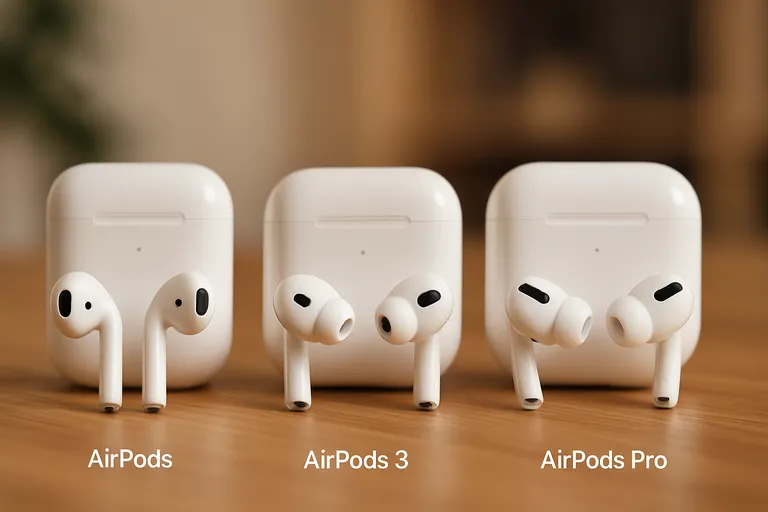 Airpods-generaties in één oogopslag