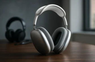 Airpods max koptelefoon: superieure ruisonderdrukking en ruimtelijk geluid