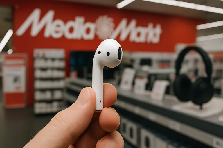 Zonder gedoe een losse airpod bij Mediamarkt kopen en snel weer doorluisteren