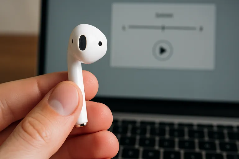 Linker of rechter Airpod werkt niet: gerichte oplossingen